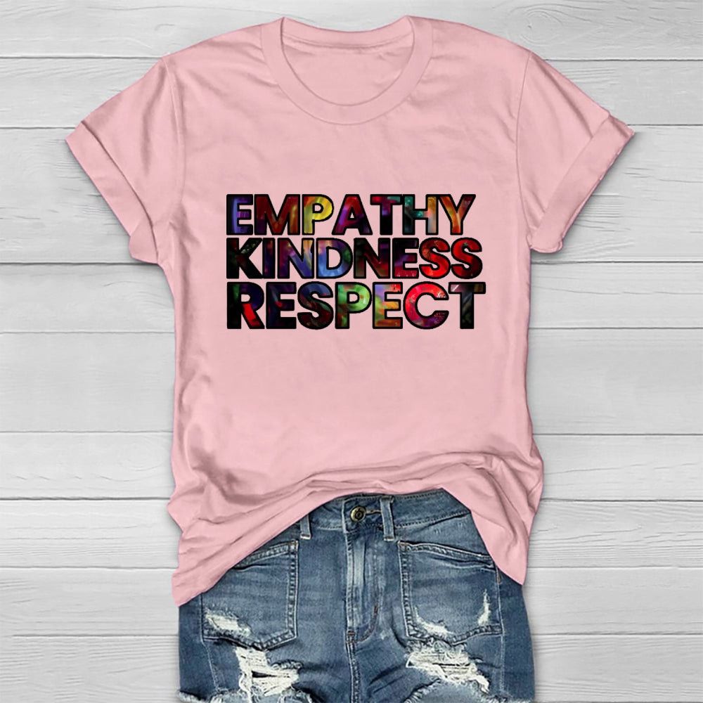 Empathy Kindness Respect Healthwear T-shirt