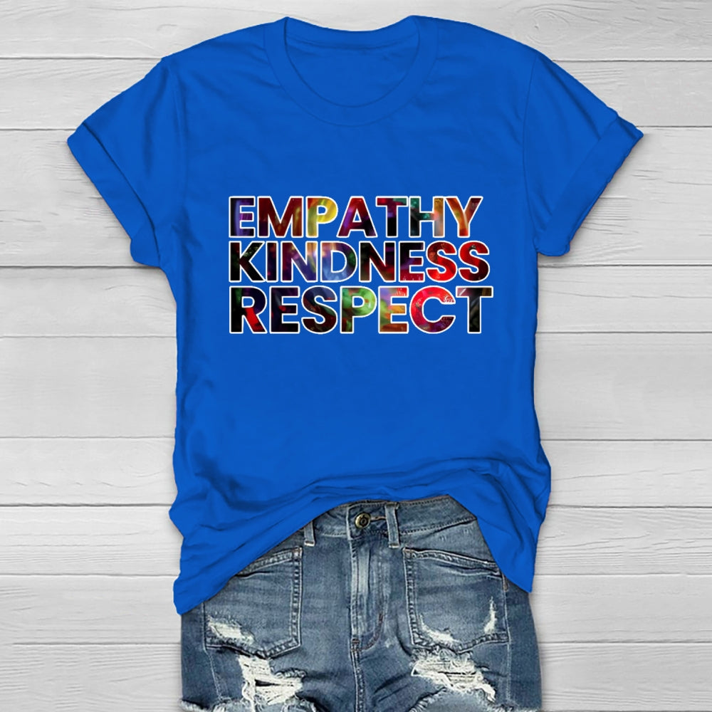 Empathy Kindness Respect Healthwear T-shirt
