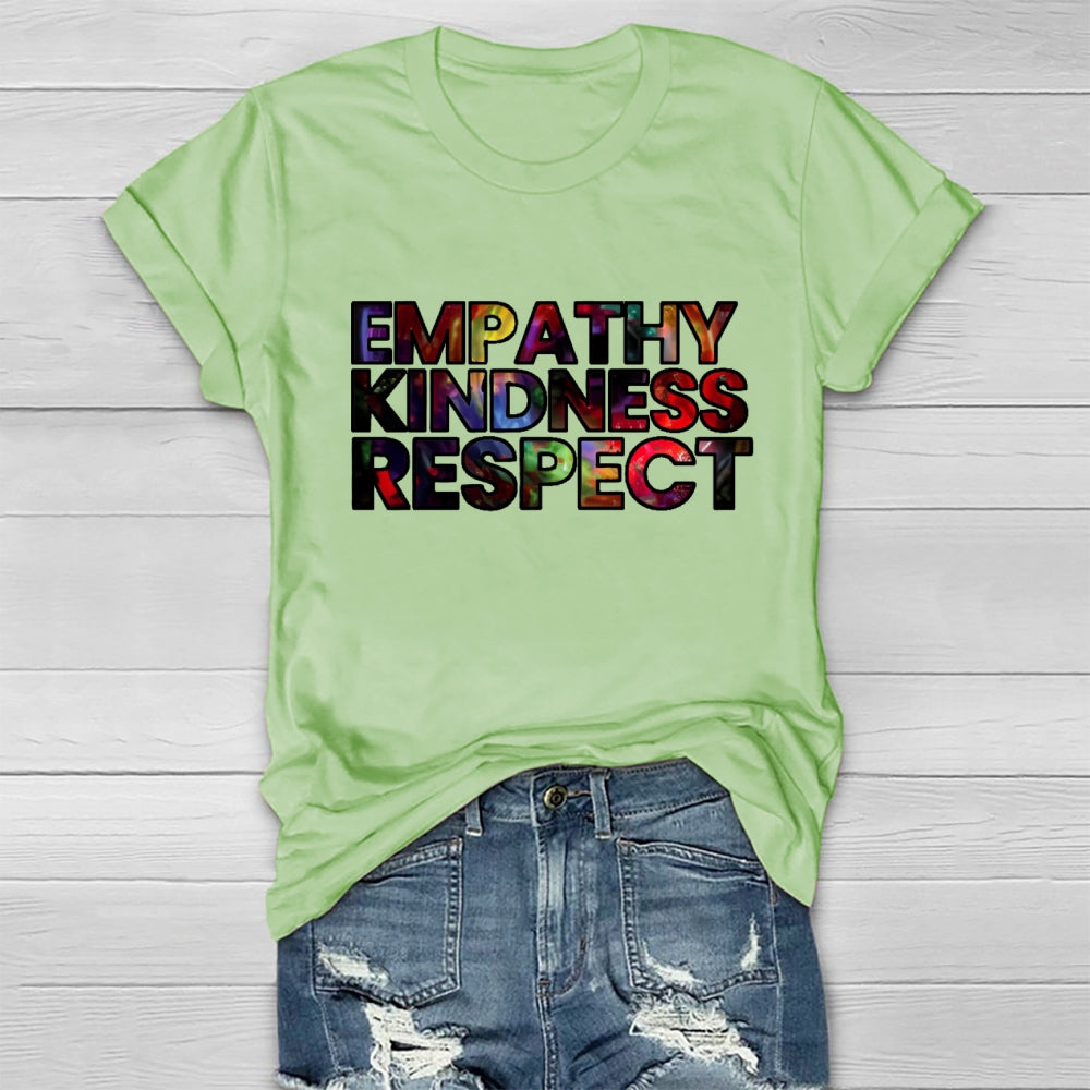 Empathy Kindness Respect Healthwear T-shirt