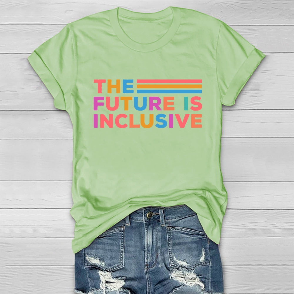 The Future Is Inclusive Letters Healthwear T-shirt
