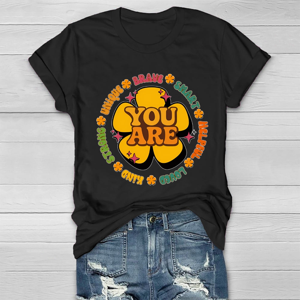 You Are Kind Brave Smart Healthwear T-shirt