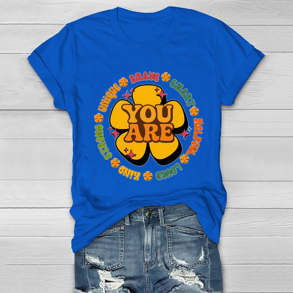 You Are Kind Brave Smart Healthwear T-shirt