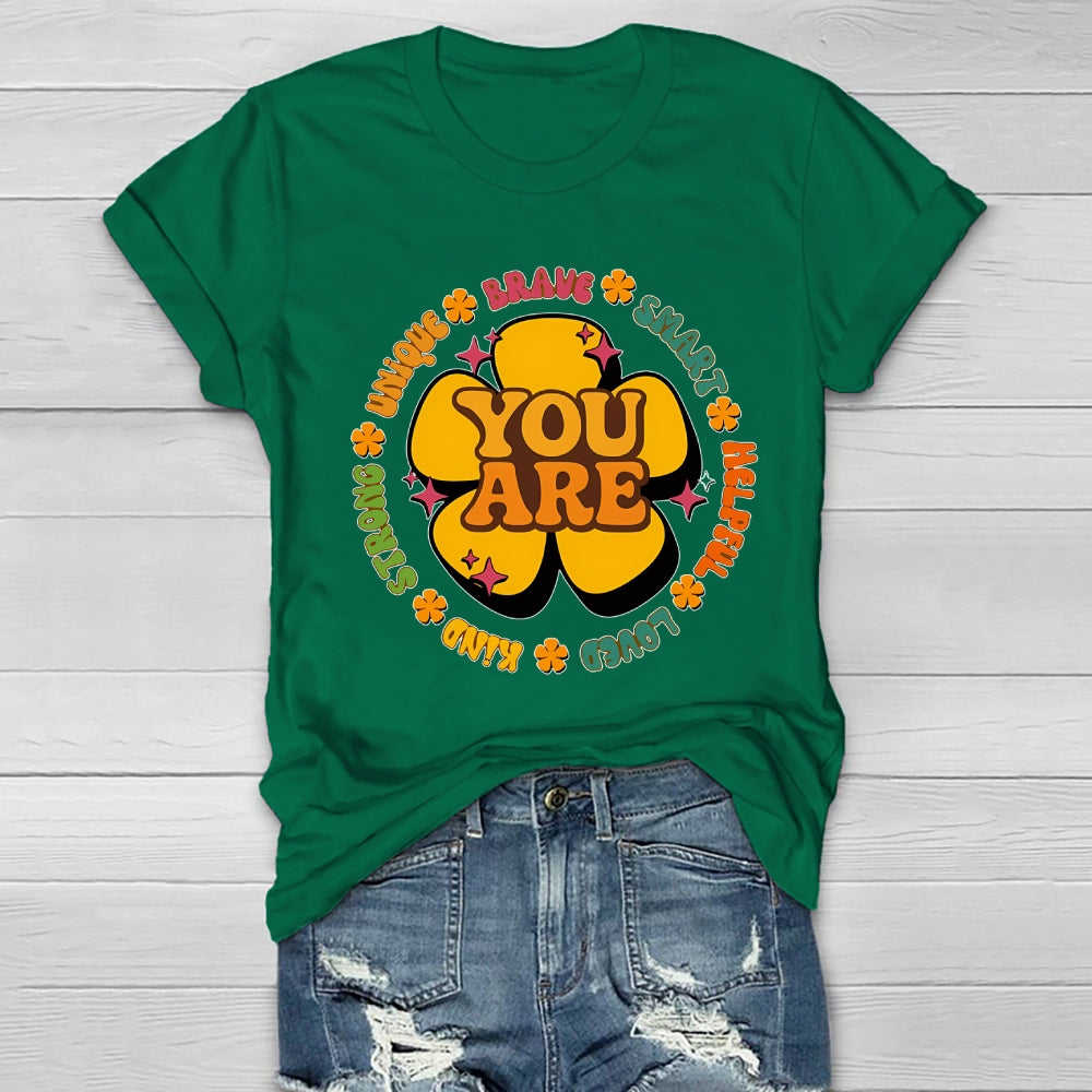 You Are Kind Brave Smart Healthwear T-shirt