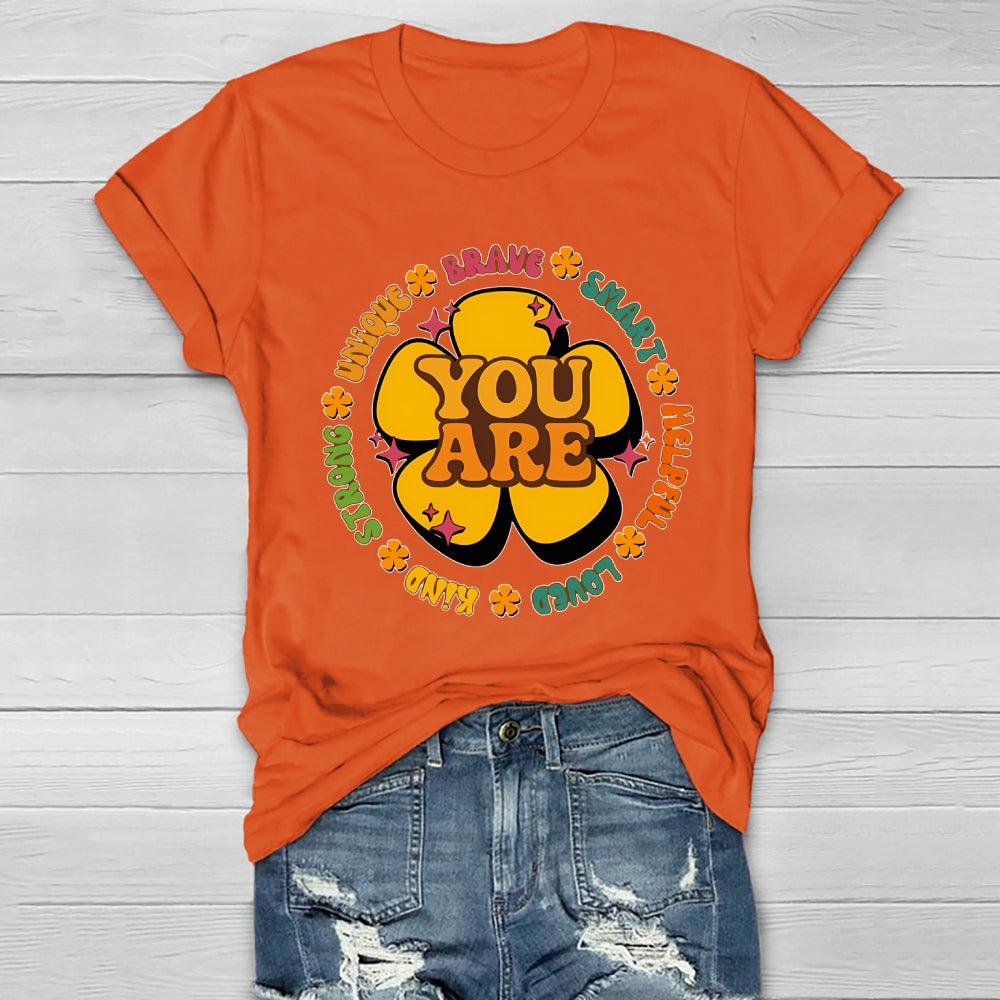 You Are Kind Brave Smart Healthwear T-shirt