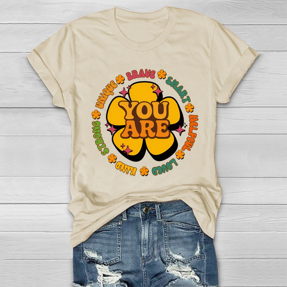 You Are Kind Brave Smart Healthwear T-shirt