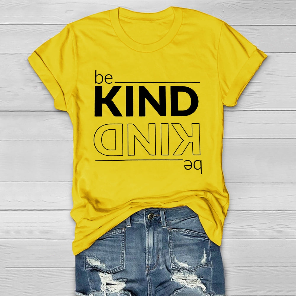 Be Kind Letters Healthwear T-shirt