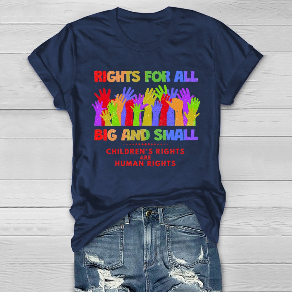 Rights For A Big And Small  Healthwear T-shirt