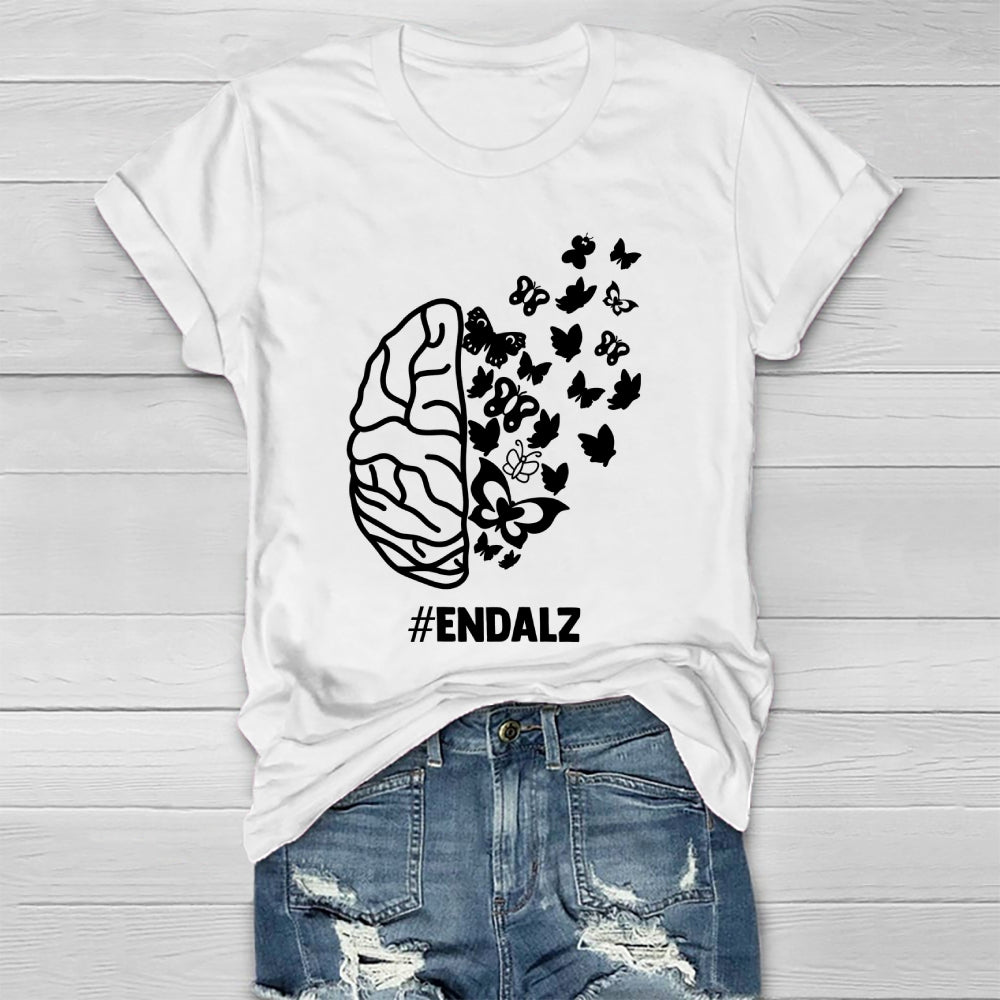 ENDALZ Brain Butterfly Healthwear T-shirt