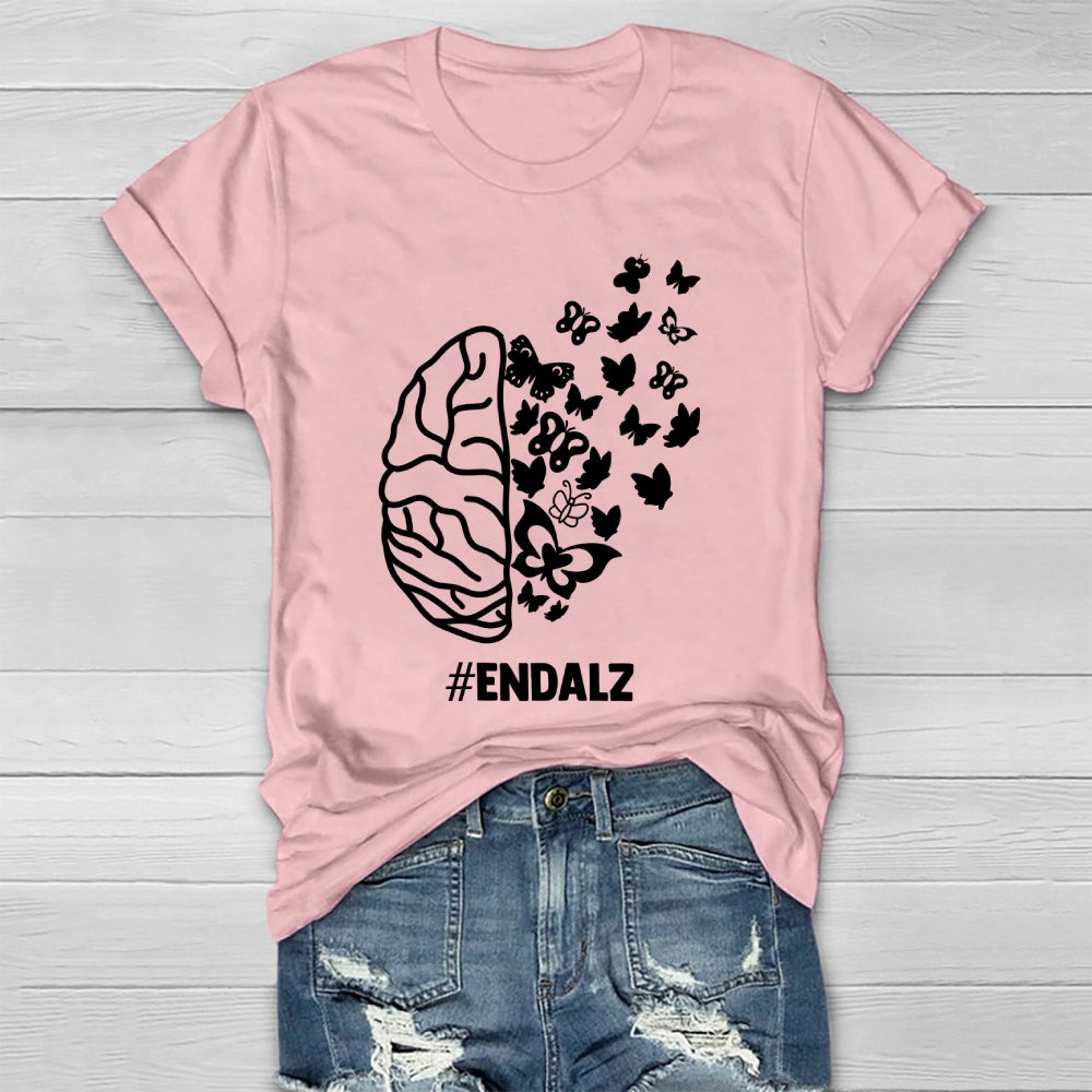 ENDALZ Brain Butterfly Healthwear T-shirt