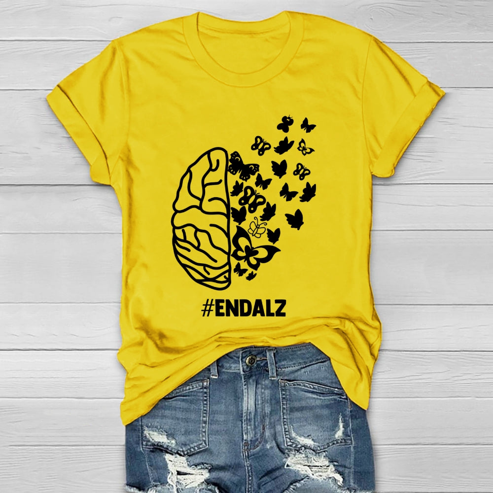 ENDALZ Brain Butterfly Healthwear T-shirt