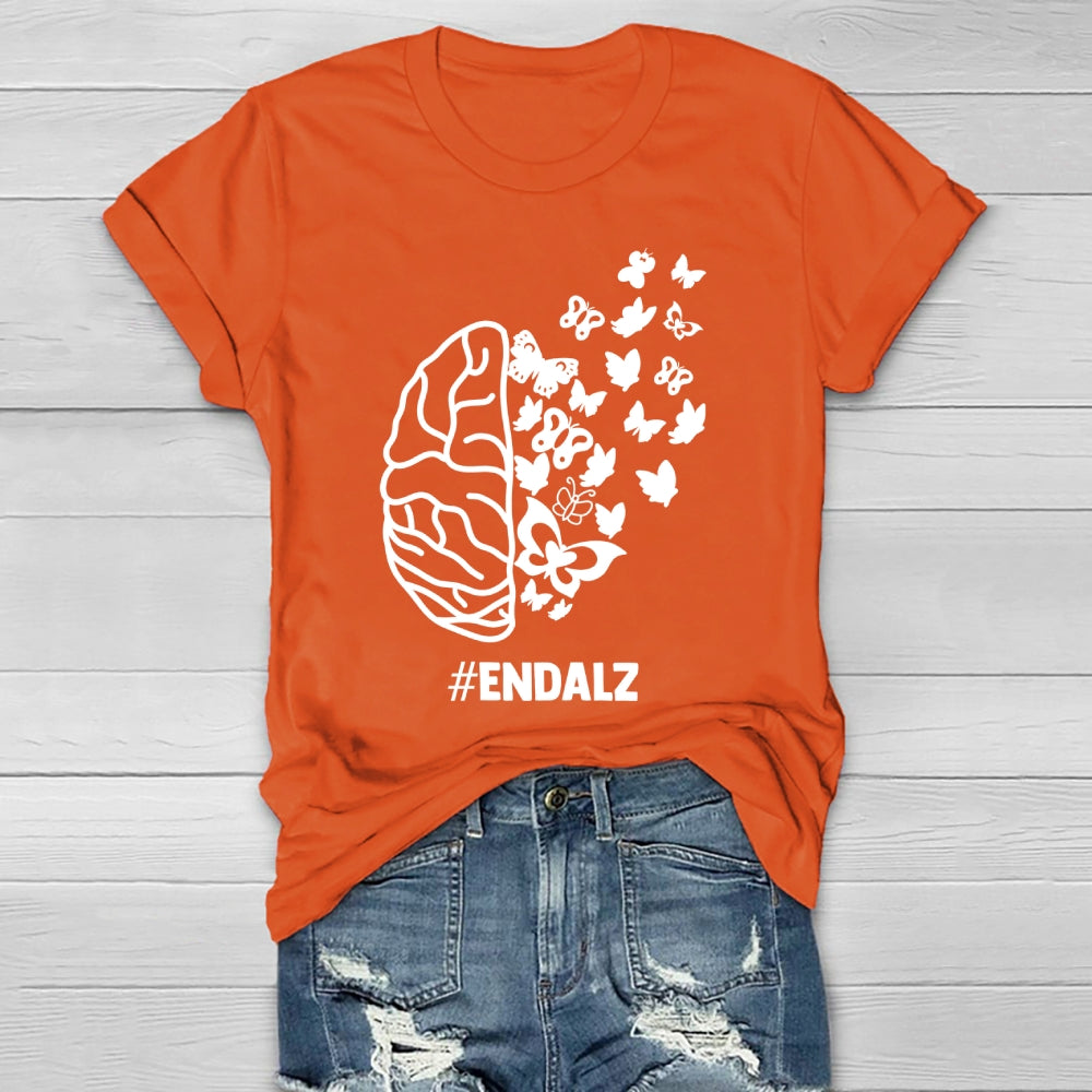 ENDALZ Brain Butterfly Healthwear T-shirt