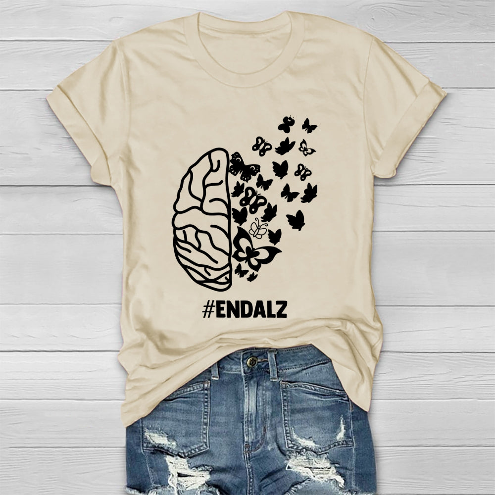ENDALZ Brain Butterfly Healthwear T-shirt