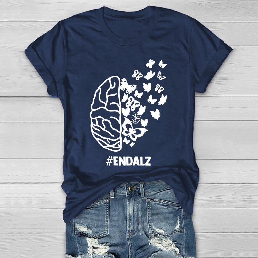 ENDALZ Brain Butterfly Healthwear T-shirt