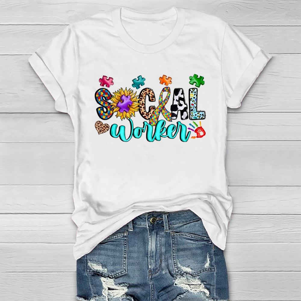 Social Worker Healthwear T-shirt
