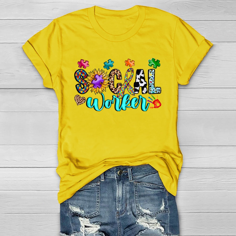 Social Worker Healthwear T-shirt
