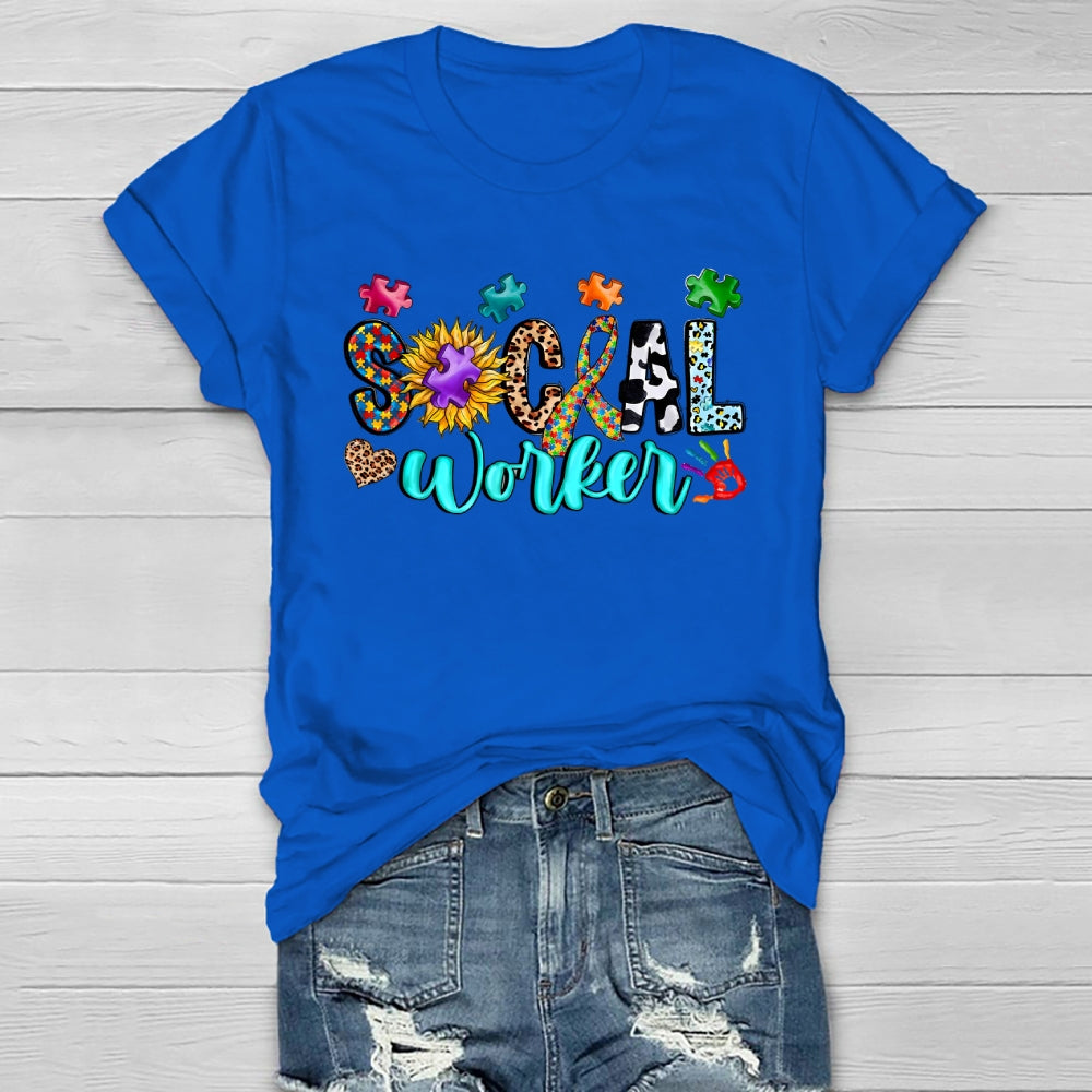 Social Worker Healthwear T-shirt
