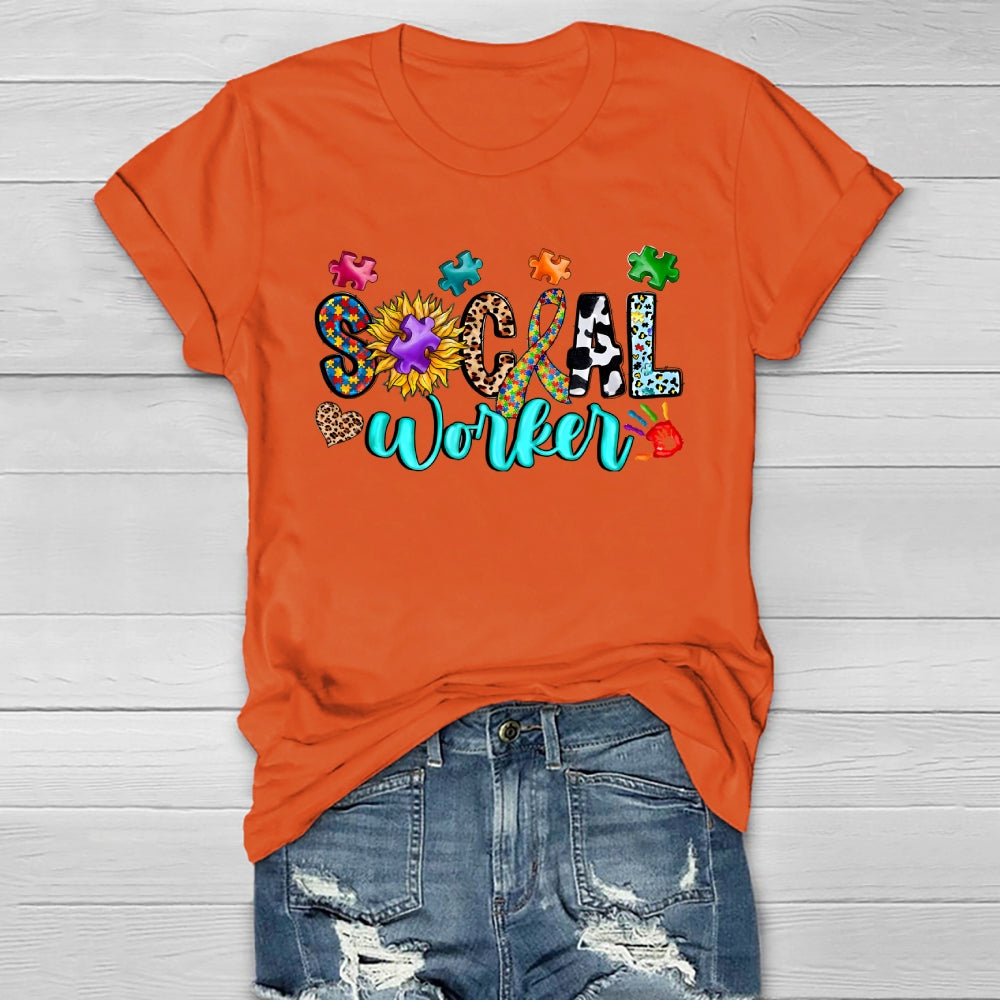 Social Worker Healthwear T-shirt
