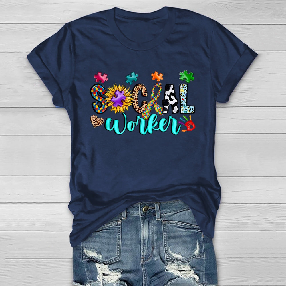 Social Worker Healthwear T-shirt