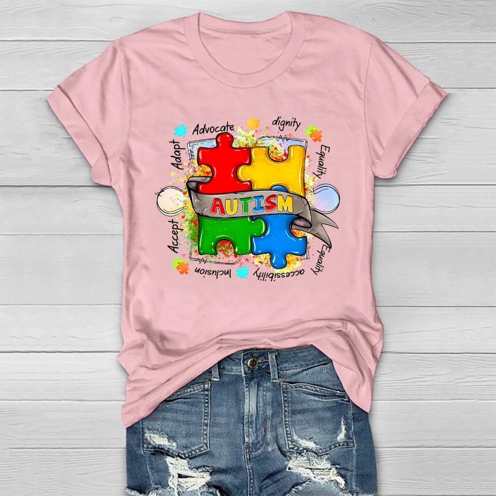 Autism Puzzle Healthwear T-shirt