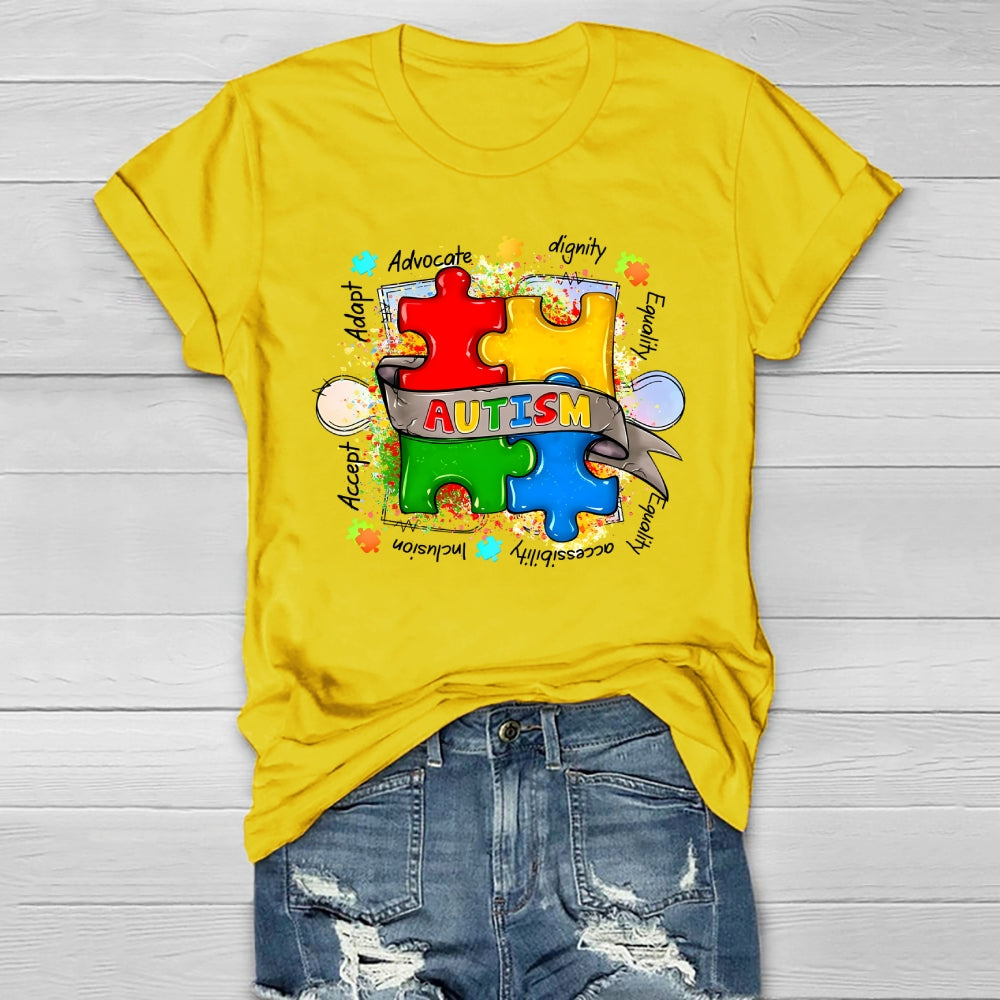 Autism Puzzle Healthwear T-shirt