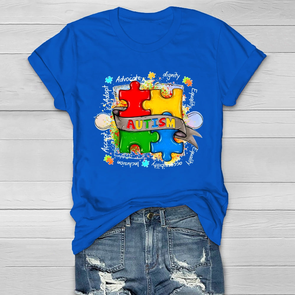 Autism Puzzle Healthwear T-shirt
