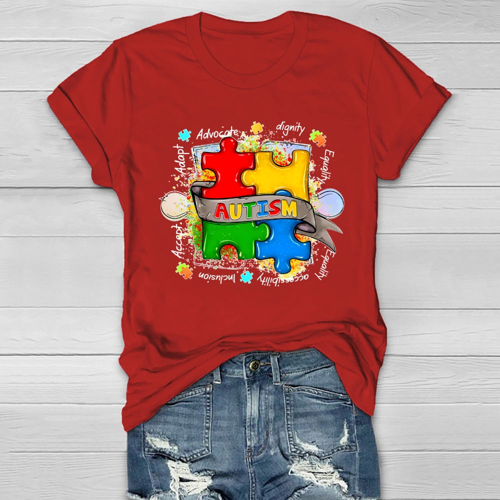 Autism Puzzle Healthwear T-shirt