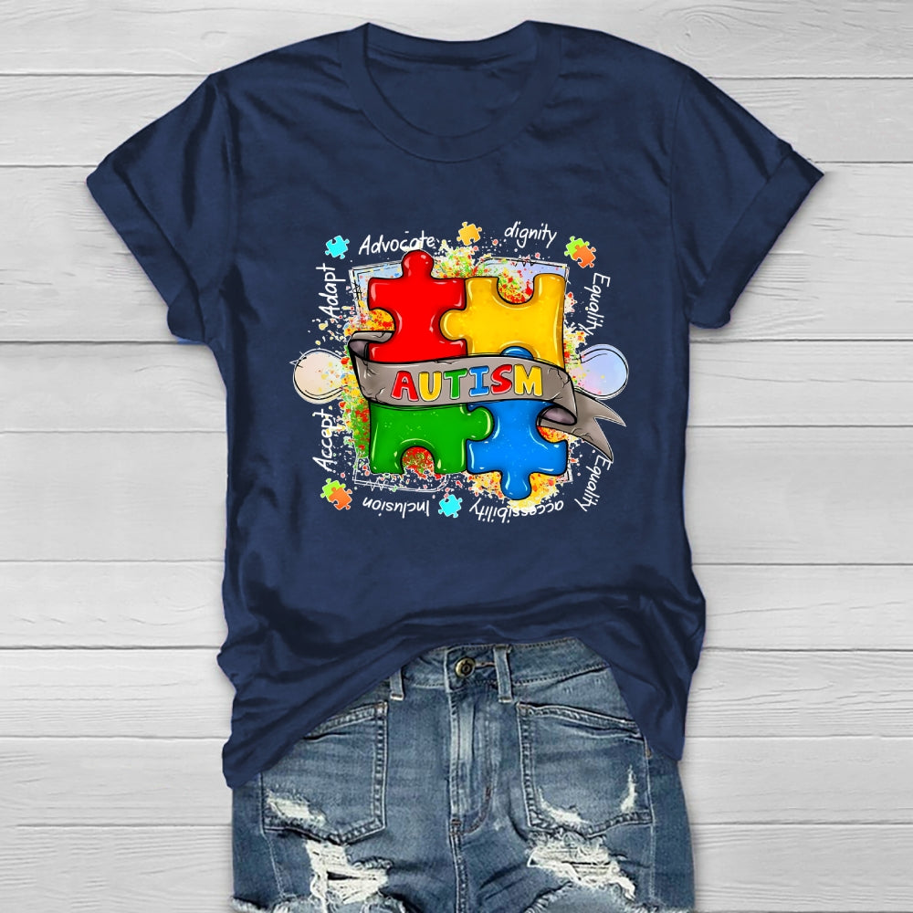 Autism Puzzle Healthwear T-shirt