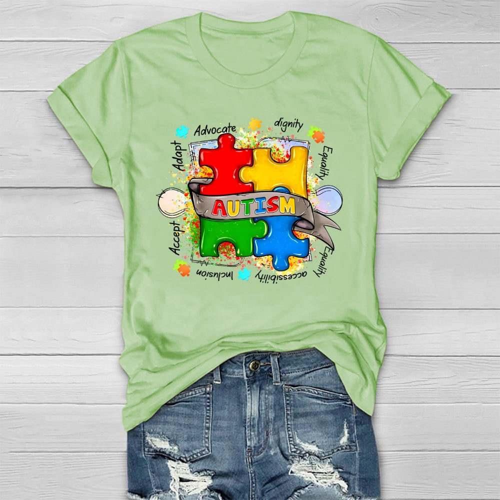 Autism Puzzle Healthwear T-shirt