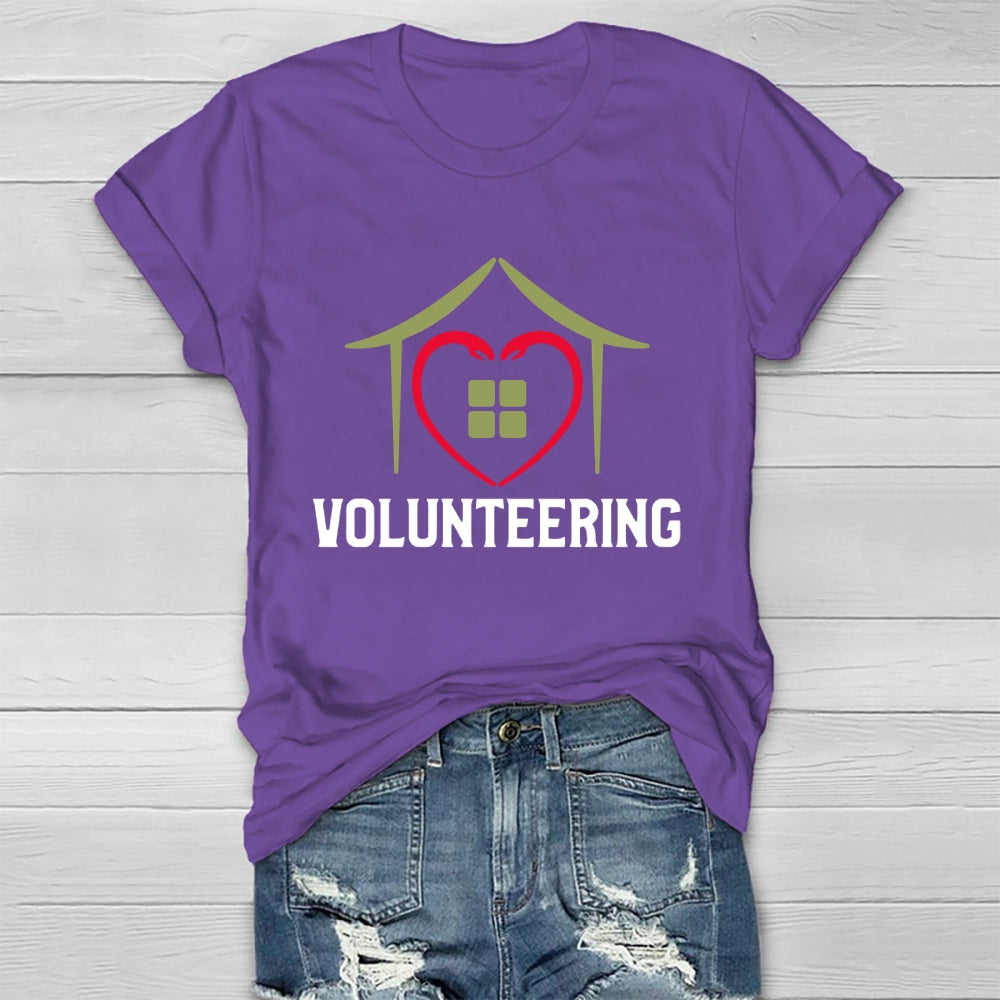 Volunteering Healthwear T-shirt