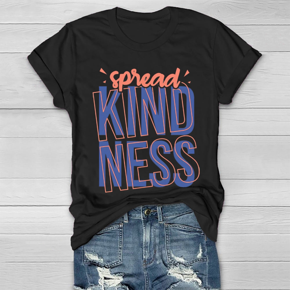 Spread Kindness Letters Healthwear T-shirt