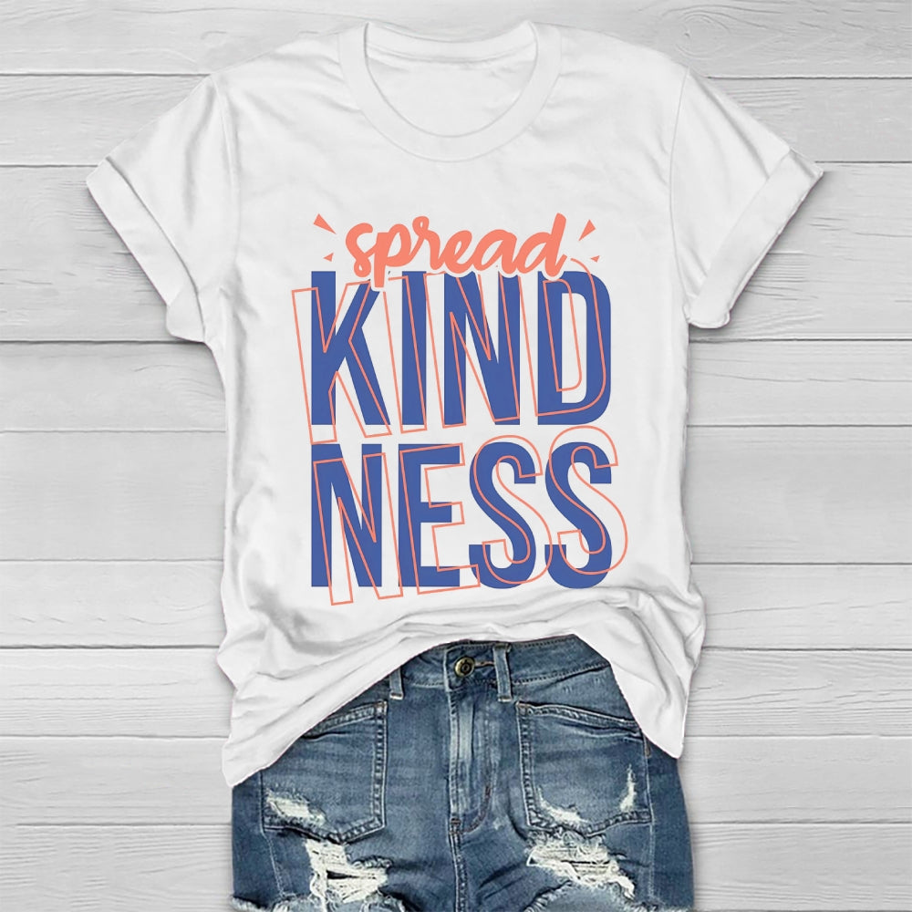 Spread Kindness Letters Healthwear T-shirt