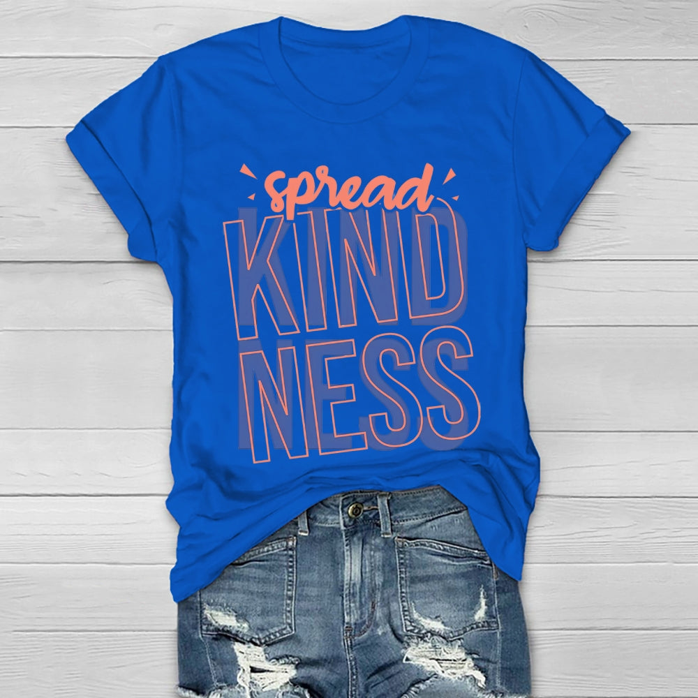 Spread Kindness Letters Healthwear T-shirt