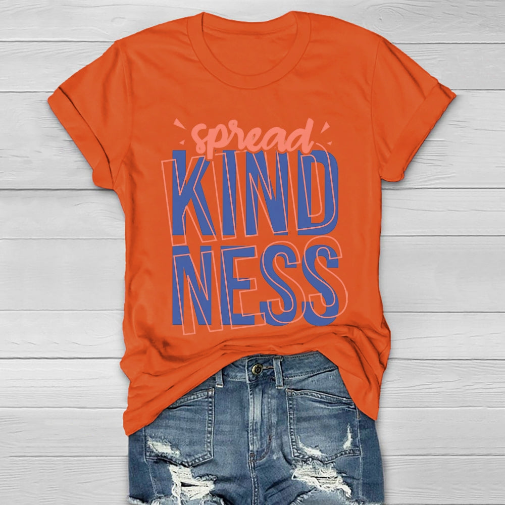 Spread Kindness Letters Healthwear T-shirt