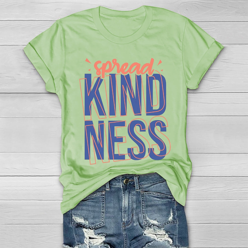 Spread Kindness Letters Healthwear T-shirt