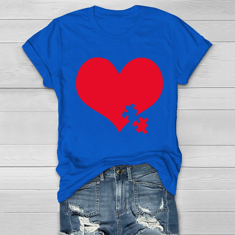 Love Puzzle Healthwear T-shirt