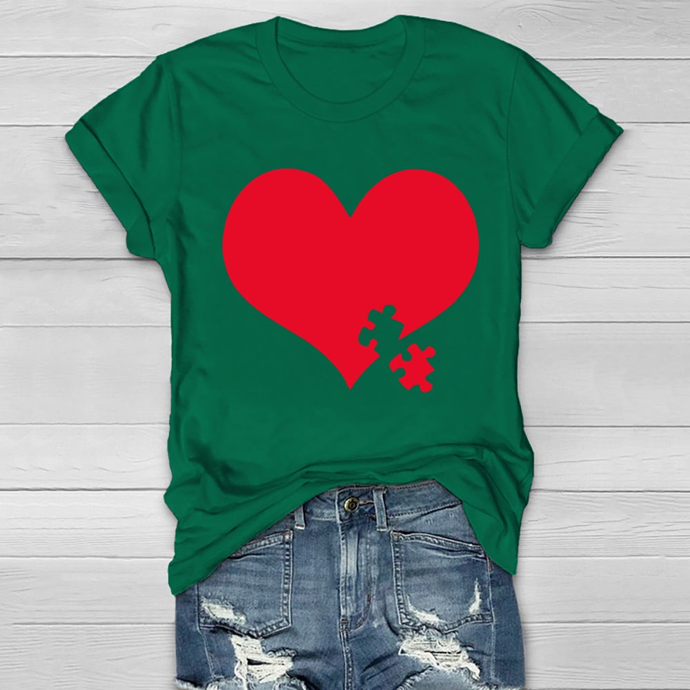 Love Puzzle Healthwear T-shirt
