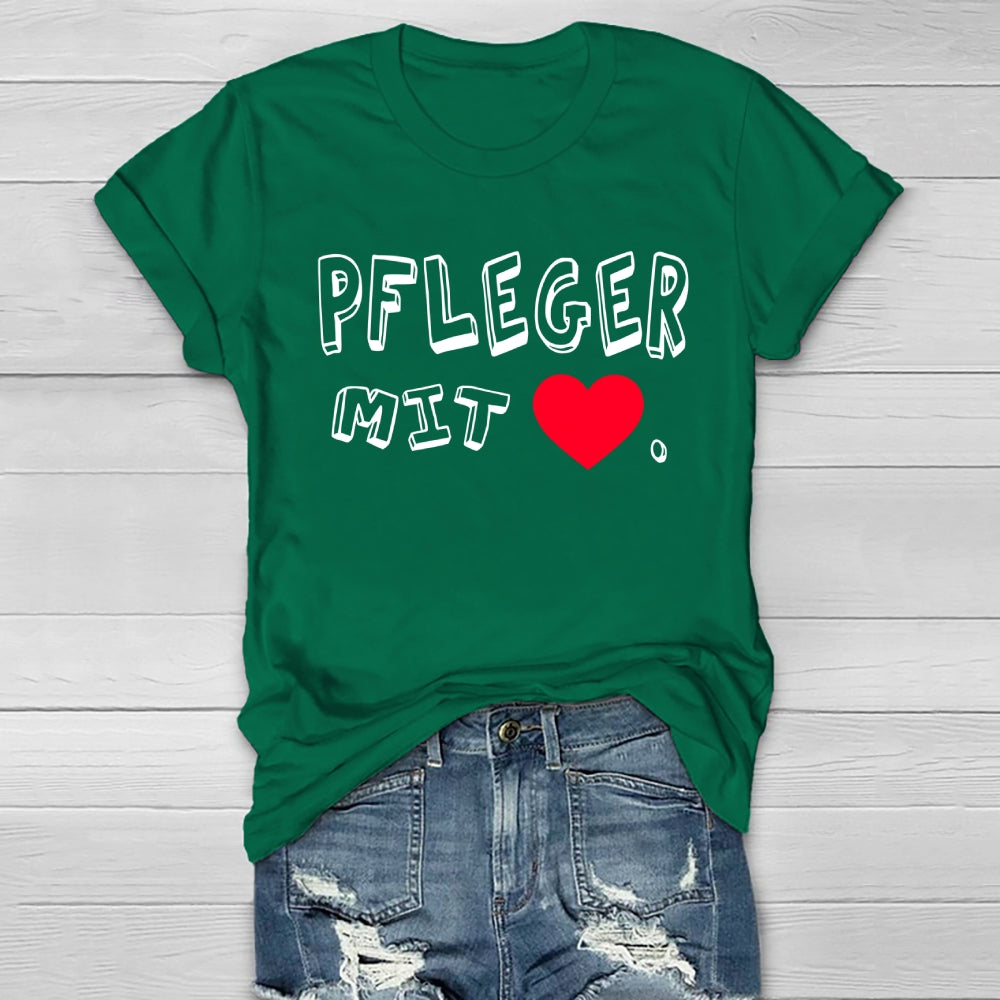 Pfleger Mit  Healthwear T-shirt