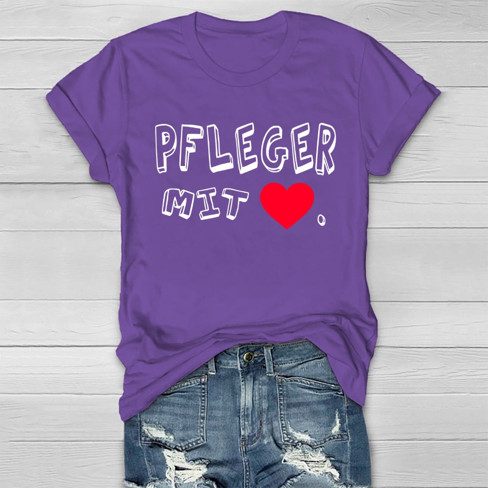 Pfleger Mit  Healthwear T-shirt