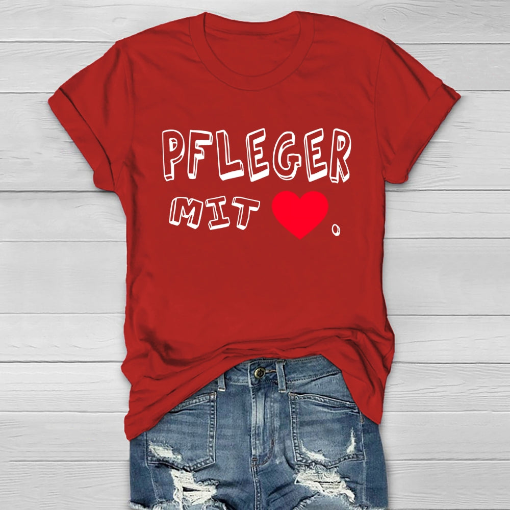 Pfleger Mit  Healthwear T-shirt