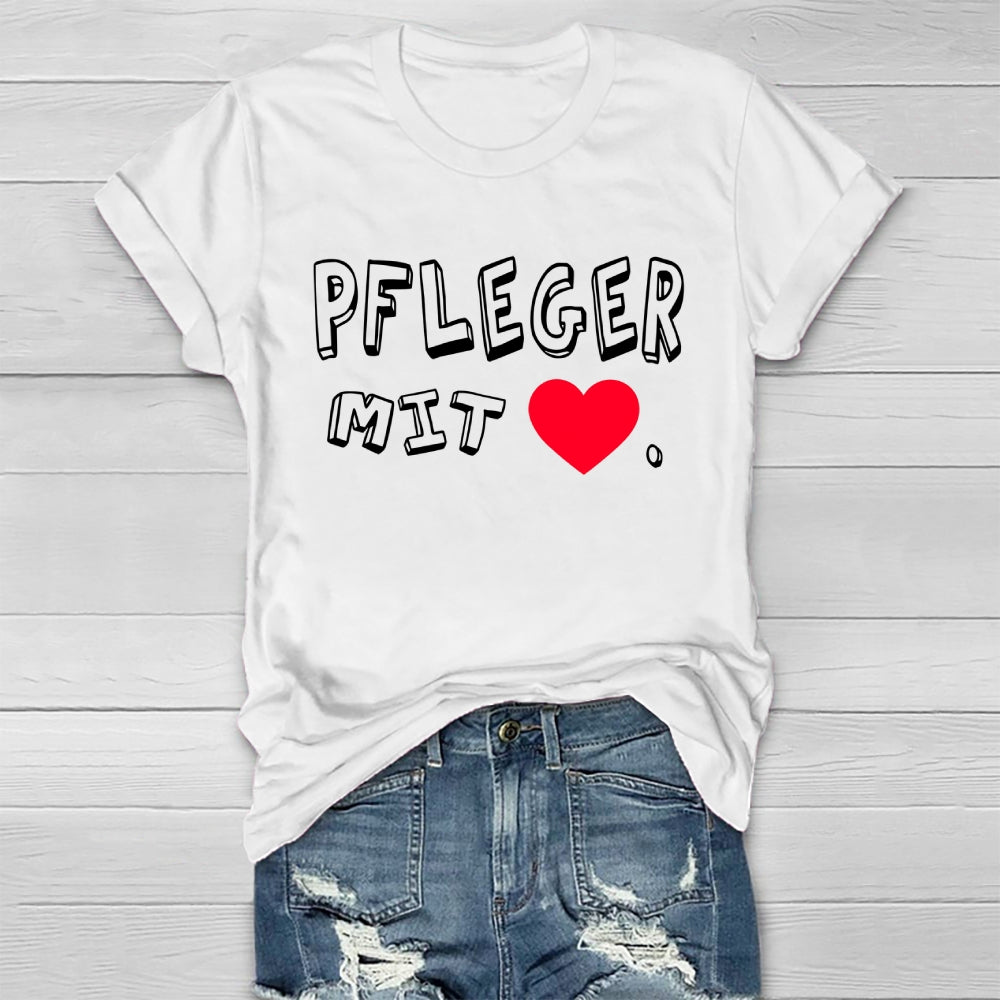 Pfleger Mit  Healthwear T-shirt