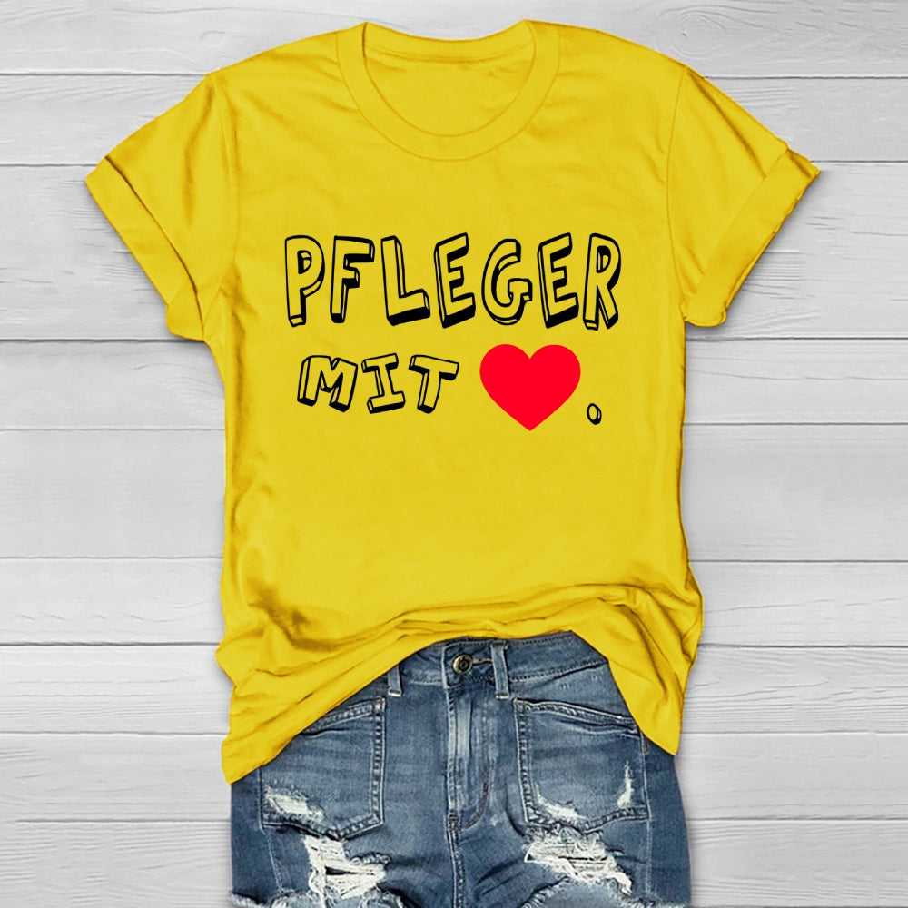 Pfleger Mit  Healthwear T-shirt