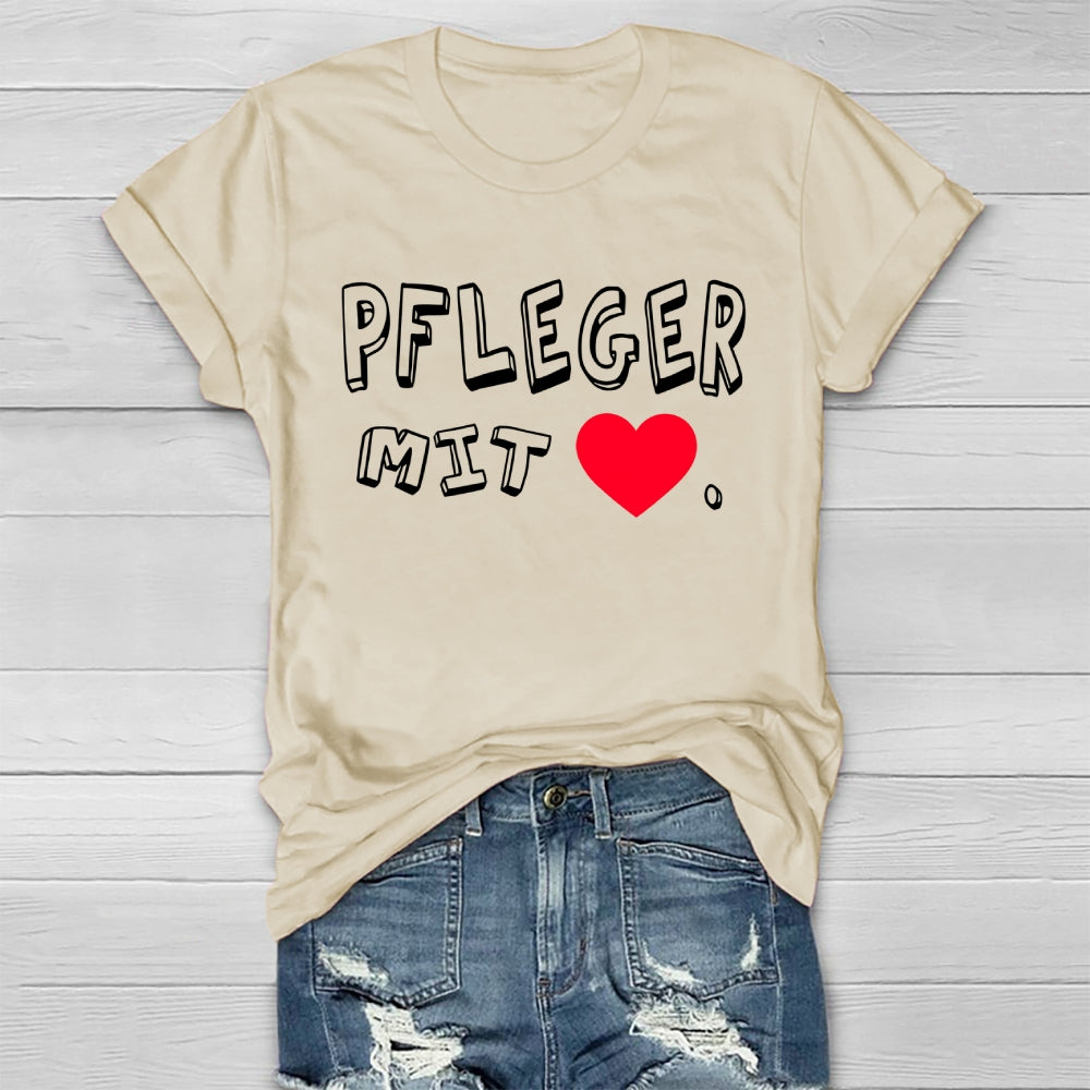 Pfleger Mit  Healthwear T-shirt