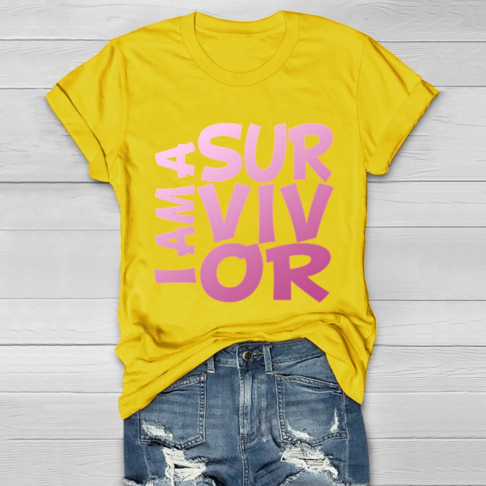 I'm A Survivor Healthwear T-shirt