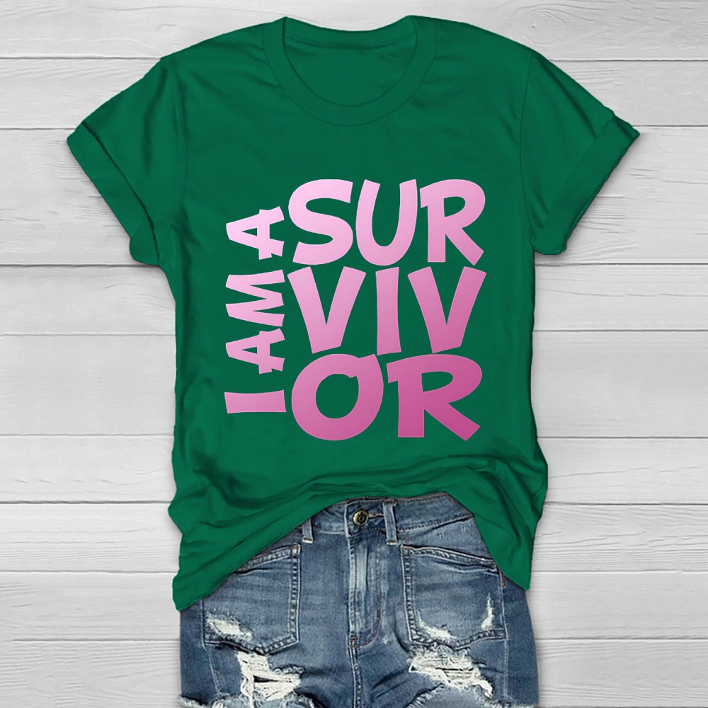 I'm A Survivor Healthwear T-shirt