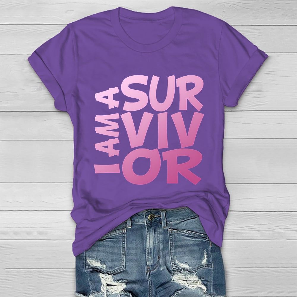 I'm A Survivor Healthwear T-shirt