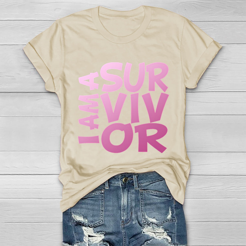 I'm A Survivor Healthwear T-shirt