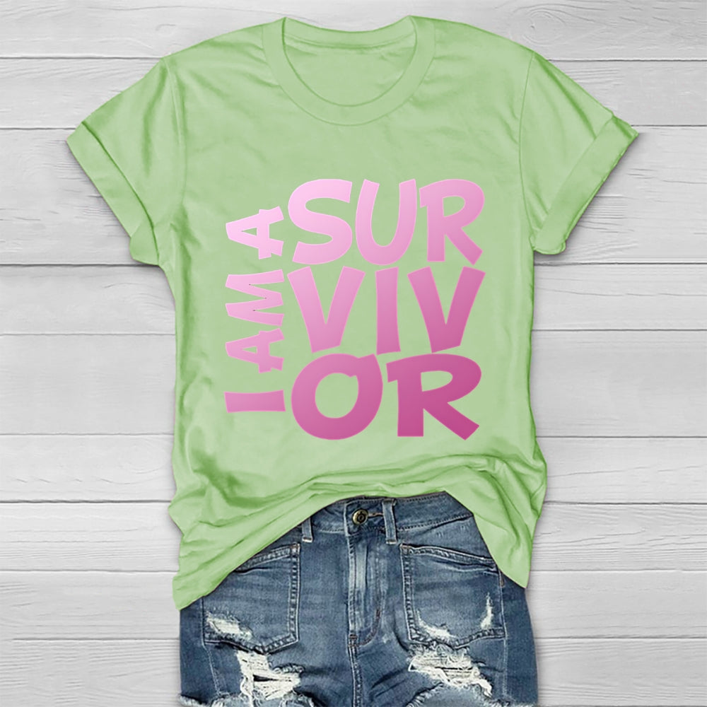 I'm A Survivor Healthwear T-shirt