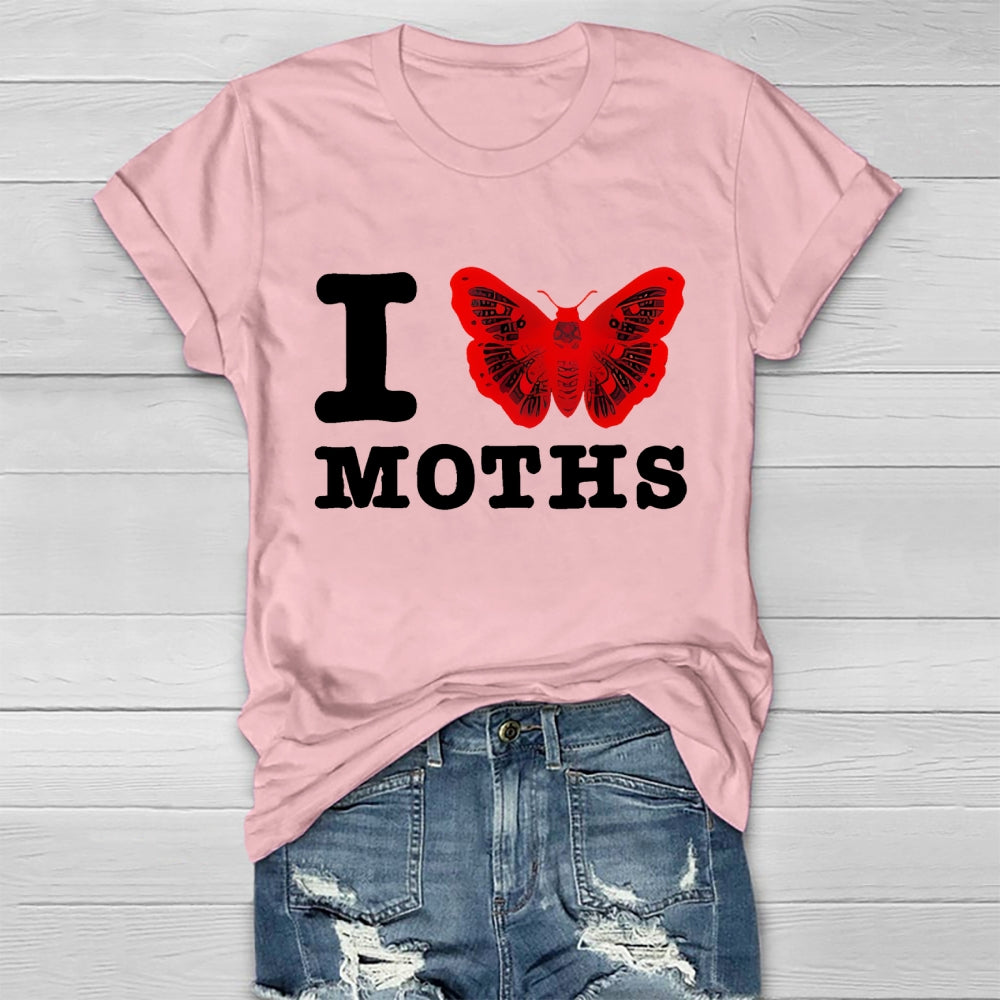 I Love Moths Healthwear T-shirt