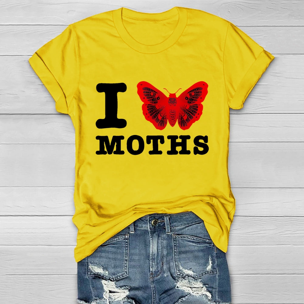 I Love Moths Healthwear T-shirt