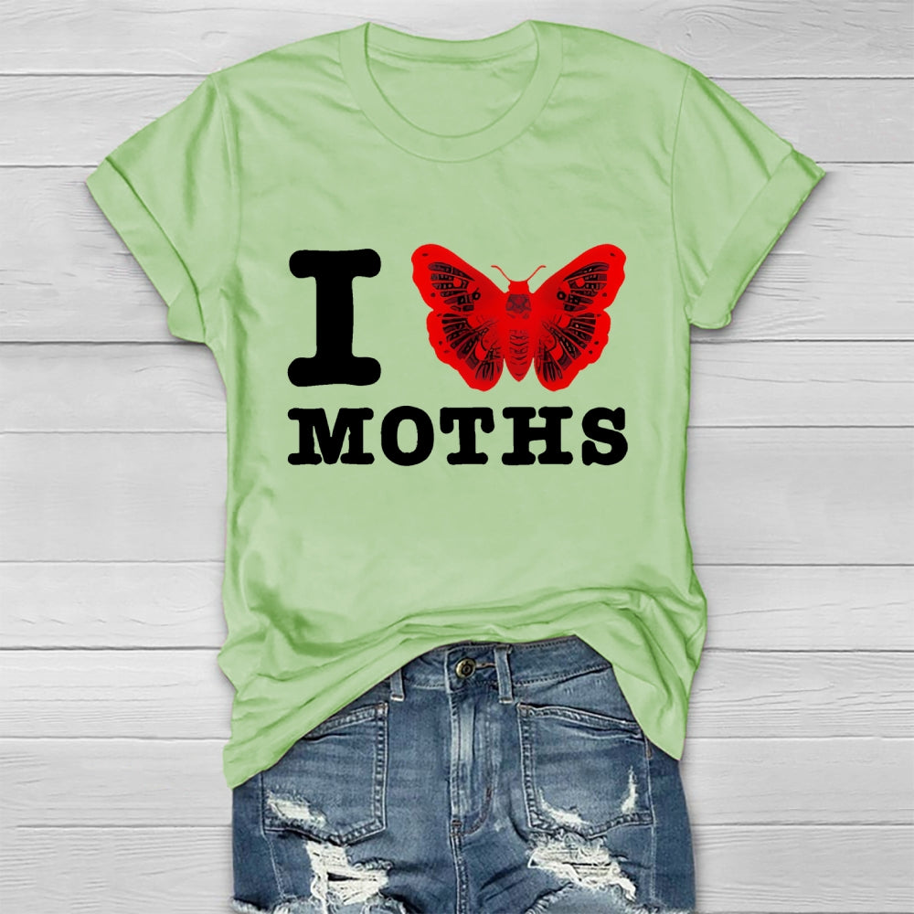 I Love Moths Healthwear T-shirt